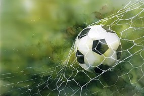 Fotótapéta Flizelina Sport Gyerekek Labdarúgás Mérkőzés Kapu 152,5x104 ragasztó