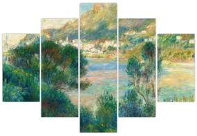 Kép - Auguste Renoir, View of Monte Carlo from Cap Martin, reprodukciók (150x105 cm)