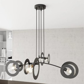 Emibig modern függeszték euforia fekete emi1413/4