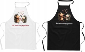 Konyhai kötény Ajándék Pároknak Valentin nap Jó és Ölelés