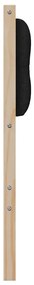 Fejtámla Egyéb Barna és fekete 180 cm Tömör fenyőfa