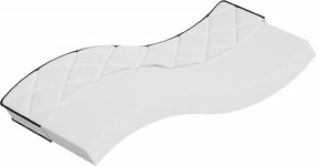 vidaXL közepesen puha egyszemélyes habmatrac 90x190 cm