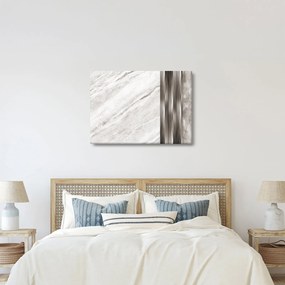 Kép - Márvány ezüst vonalakkal (70x50 cm)