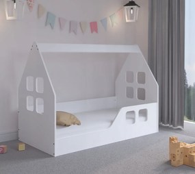 Montessori Házikó gyerekágy 140 x 70 cm - ajándék matraccal - jobbos