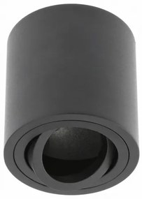 Lámpa Mennyezeti lámpatest AVEIRO BIS, max. 250V, 50/60Hz, 80x90mm, IP20, max 20W, kör, fekete