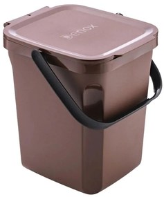 Denox Organic Biohulladék-tároló 10 l, barna
