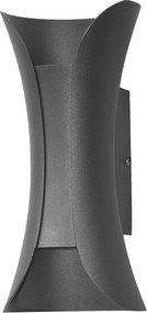 Italux Modern KĂŒltĂ©ri fali lĂĄmpa Dante Fekete ITXPL-356-S IP54