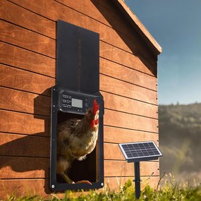 Avenberg SELMA solar automatikus ajtó tyúkólakhoz