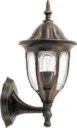 Rabalux kültéri fali lámpa e27 60w antik arany milano