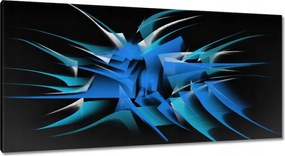 Festmények 115x55 Tüskés absztrakt