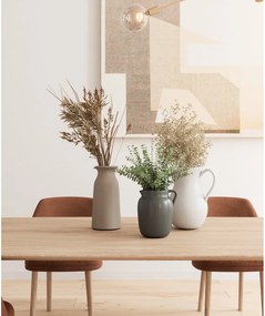 Fehér kerámia kézzel készített váza (magasság 30 cm) Harmonia – Artevasi