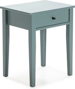 Petróleumkék borovi fenyő éjjeliszekrény Bart – Marckeric