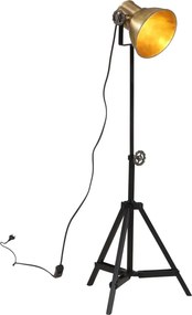 vidaXL antik sárgaréz állólámpa 25 W 35 x 35 x 65/95 cm E27