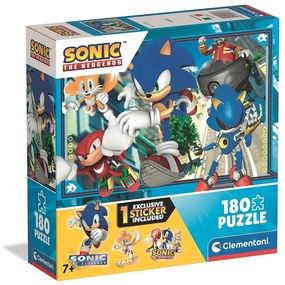 Sonic a sündisznó Turbo Trouble 180 db-os puzzle Clementoni