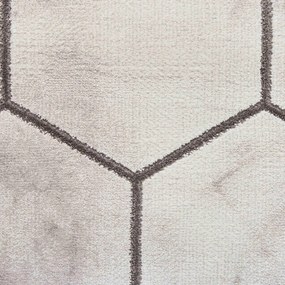 Szürke-ezüstszínű szőnyeg 220x160 cm Craft - Think Rugs