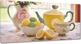 Vászonkép 115x55 Tea a csészéből