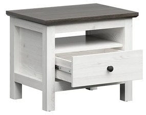 Éjjeliszekrény Hesen KOM1S/5/6 (világos sibiu vörösfenyő + fenyő larico). 1062498