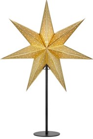 Aranyszínű fénydekoráció karácsonyi mintával ø 45 cm Glitter – Markslöjd