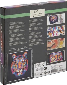 Tigris Nassau számfestő készlet 20x20 cm