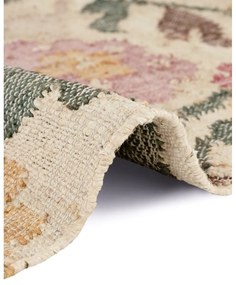 Krémszínű kézi szövésű juta futószőnyeg 80x200 cm Roya Violette – Elle Decoration