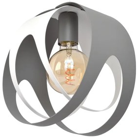 Csillár zsinóron MOONLIGHT 1xE27/15W/230V szürke