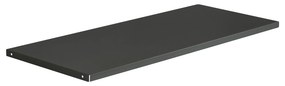 Fém polc irodai szekrényhez, antracit, 900x20x360 mm