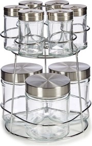 Fűszertartó Üvegedények Fűszertartó Állvány 9 Db-os