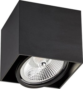 ZUMA LINE ACGU10-115-N BOX Kocka Mennyezeti Lámpa Fekete GU10 IP20
