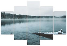 Kép - jeges északi tó (150x105 cm)
