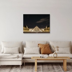 Kép - Louvre éjjel (70x50 cm)