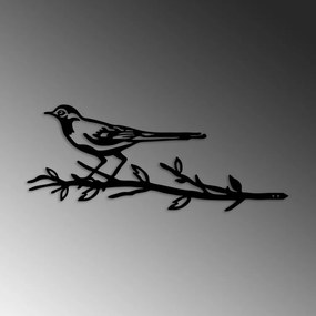 Bird fém kerti dísztárgy, fekete, 50×20 cm – TR565TNL1303