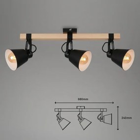 Briloner 2406-035 - Spotlámpa SPOT 3xE27/40W/230V