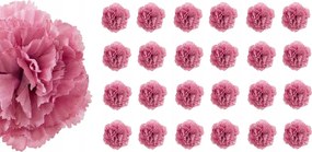 24x Virág Mesterséges Szegfű Termék nád kompozíció Mesterséges szegfű