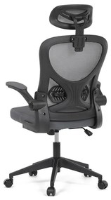 Irodai forgószék hintamechanikával, szürke kárpittal. KA-K2021 GREY