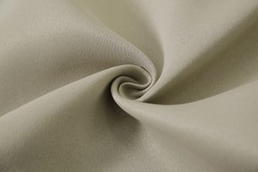 OXFORD bézs függöny 140x270 cm Felfüggesztés: Hullámos sínszalag