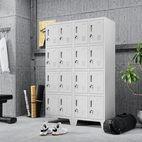 ROBERT 2 Plus dupla rekeszes öltözőszekrény 559 x 1720 x 450 mm