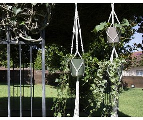 Textil akasztórendszer kaspókhoz ø 10 cm (magasság 120 cm) Macramé – Artevasi