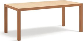 Étkezőasztal tölgyfa asztallappal 75x180 cm Alma – Teulat