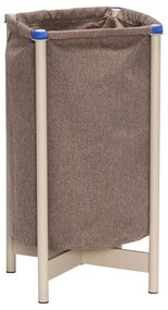 Bézs textil szennyeskosár Pod – Hübsch
