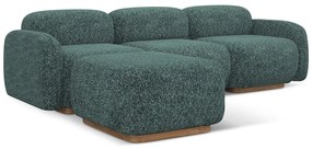 Türkiz moduláris sarokkanapé (variálható sarok) Ailani – Makamii