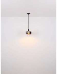 Globo 15548H1 - Csillár zsinóron MAXY 1xE27/60W/230V fekete