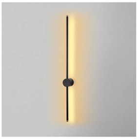 Fekete LED fali lámpa ø 7 cm Sword – Opviq lights