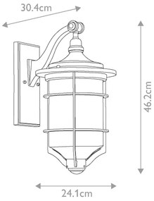 Elstead KL-ROYAL-MARINE2-M - Kültéri fali lámpa ROYAL 1xE27/60W/230V IP44