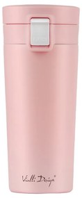 Fuori rózsaszín thermo utazóbögre, 400 ml - Vialli Design