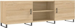 vidaXL sonoma tölgyszínű szerelt fa TV-szekrény 150x30x50 cm