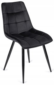 Étkezőgarnitúra Hugo asztal 4 Fekete RIO székkel