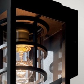 Kichler KL-HONE-M-BKT - Kültéri fali lámpatest HONE M 1xE27/60W/230V IP44