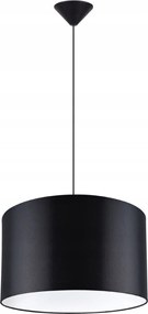 Függőlámpa fekete E27 Mennyezeti lámpa Sollux konyhába