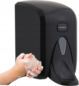 Adagoló Könyök diszpenzer folyékony szappan 500 ml Fekete Pzh Tanúsítvány