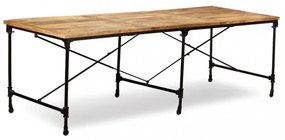 Tömör mangófa étkezőasztal 240 cm